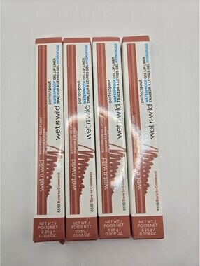 Wet n Wild Perfect Pout Matte Lip Liner Pencil, Shade 651B Bare to Comment, 0.25
